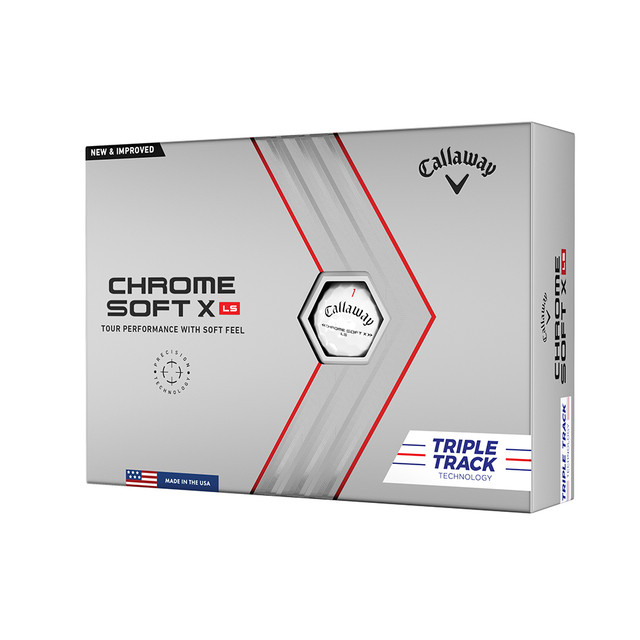 Callaway Chrome Soft X LS White Golf Balls - Prior Generation